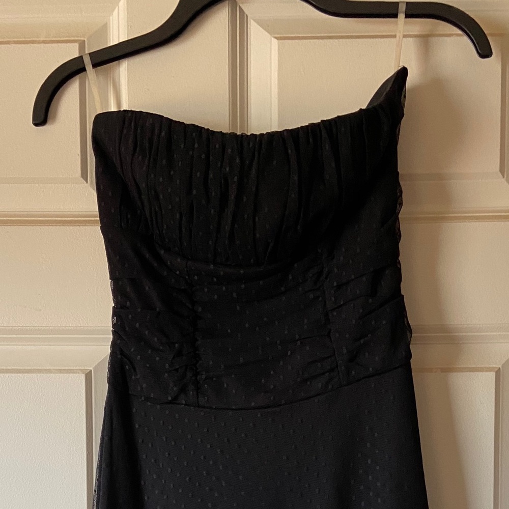 Strapless dress